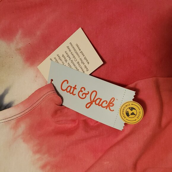 NWT Cat & Jack Tank top & Short Set 3T - Picture 4 of 5